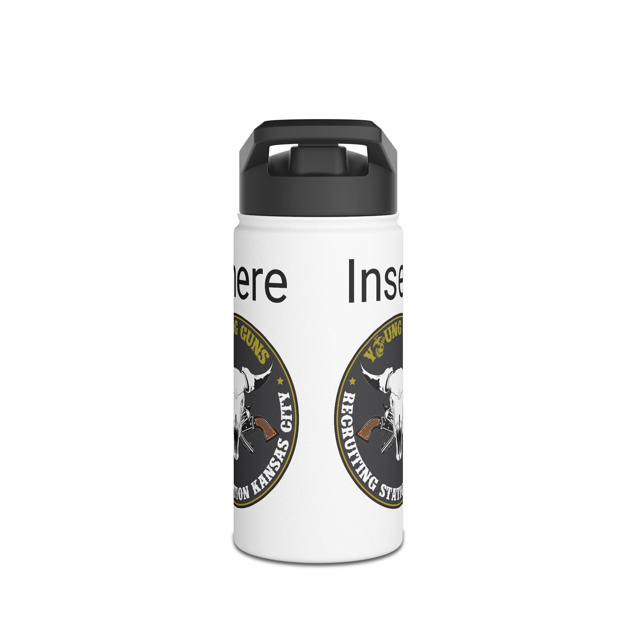Customizable Stainless Steel Water Bottle - Personalized Gift, Travel Companion, Motivational, Gym Accessory, Unique Design
