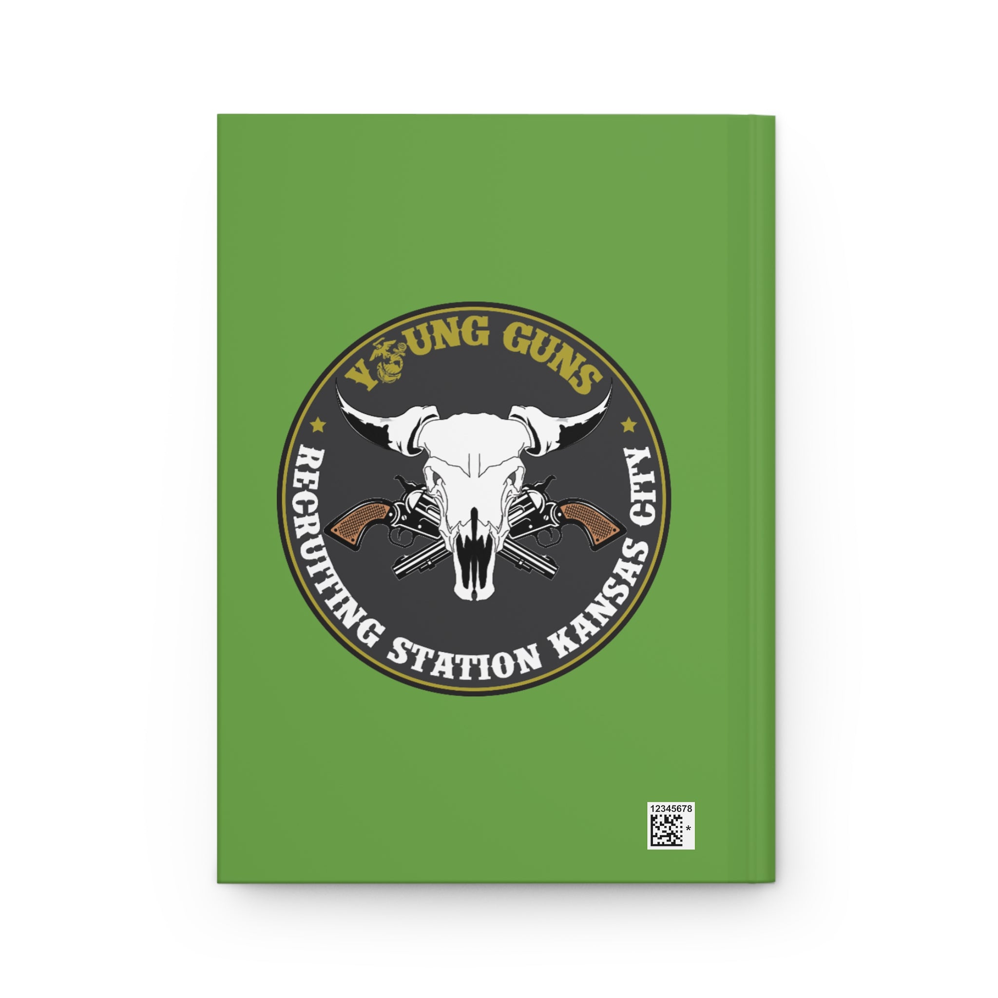 Hardcover Journal for Young Guns, Customizable Military Journal, Personalized Notebook, Gift for Marines